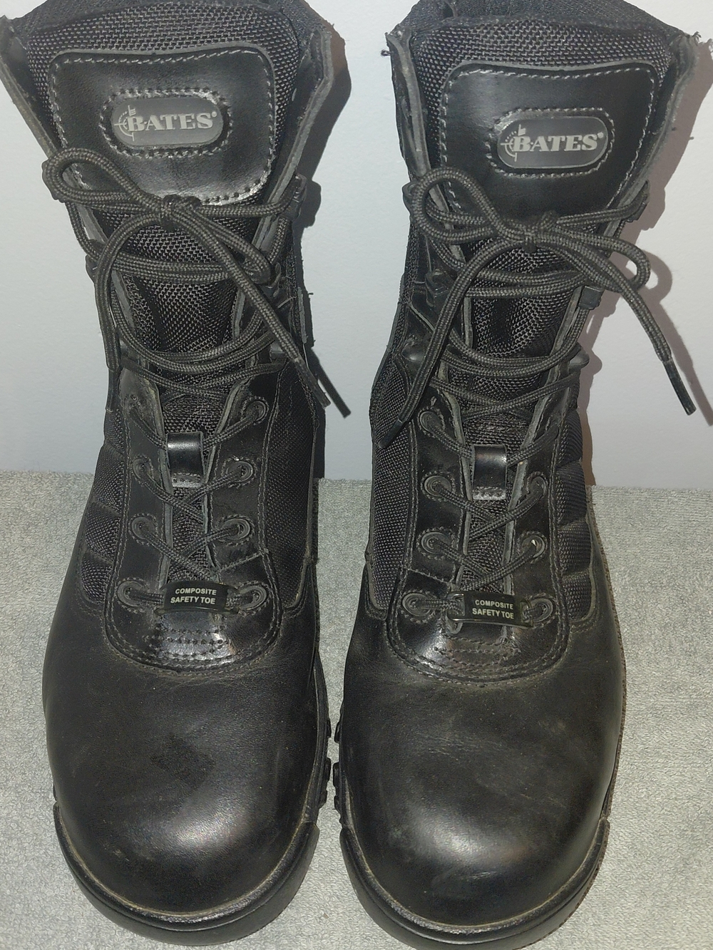 Bates Women's Black Tactical Lace-Up Composite Toe Boots